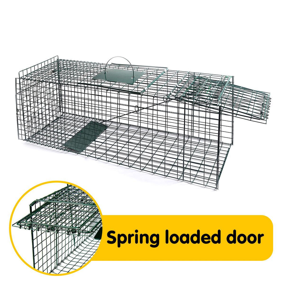 Buy Klika Humane Live Animal Trap Possum Rat Rabbit Hare Catcher Folding Cage discounted | Products On Sale Australia