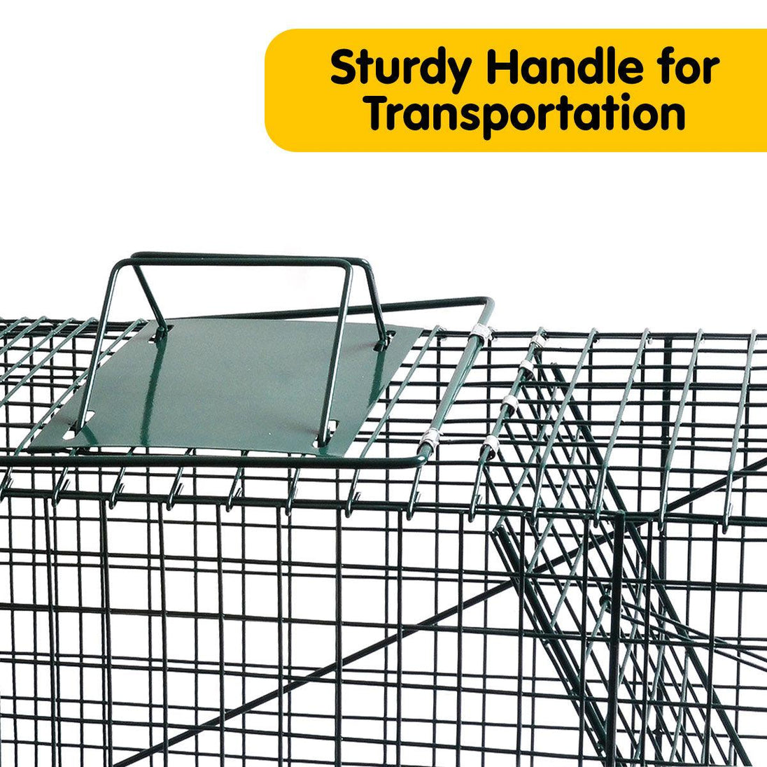 Buy Klika Humane Live Animal Trap Possum Rat Rabbit Hare Catcher Folding Cage discounted | Products On Sale Australia