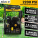 Buy Kolner Lt-12a 7hp 2200psi Petrol Engine High Pressure Washer 7.5lpm discounted | Products On Sale Australia