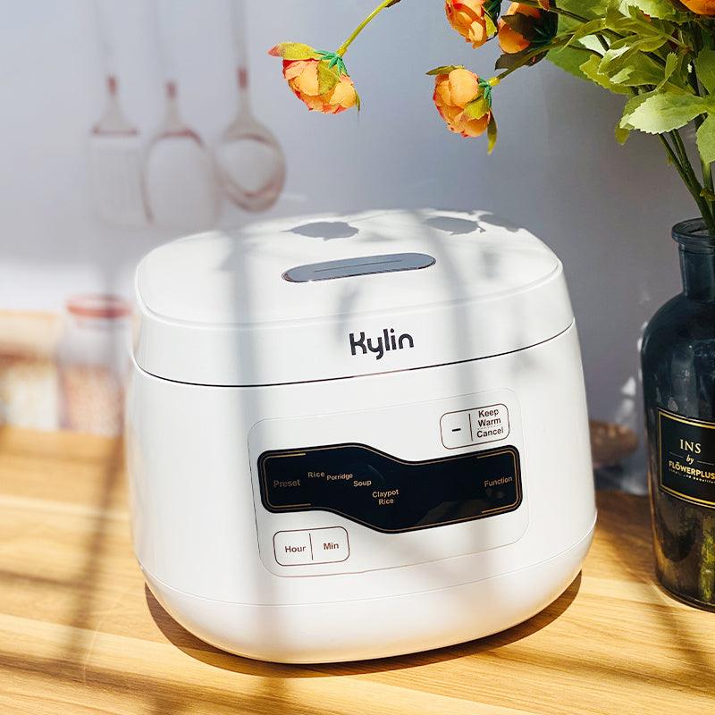 Buy Kylin Electric Multi-Function 4 Cups Ceramic Pot Rice Cooker 2L White AU-K1020 discounted | Products On Sale Australia