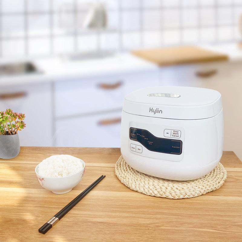 Buy Kylin Electric Multi-Function 4 Cups Ceramic Pot Rice Cooker 2L White AU-K1020 discounted | Products On Sale Australia