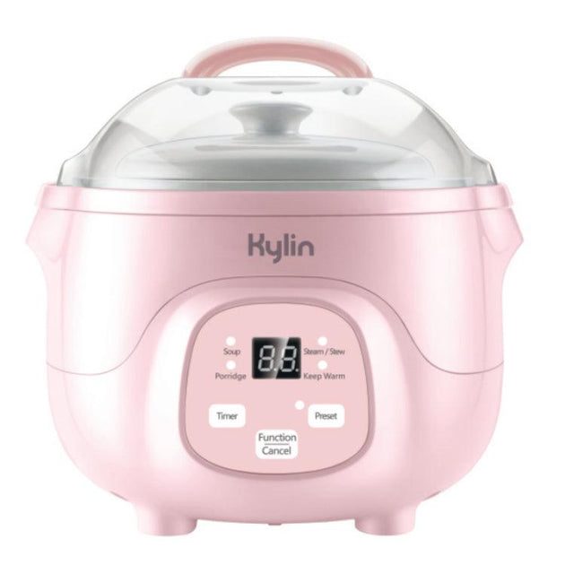 Buy Kylin Electric Multi-Stew cooker 0.7L AU-K1007 - Pink discounted | Products On Sale Australia