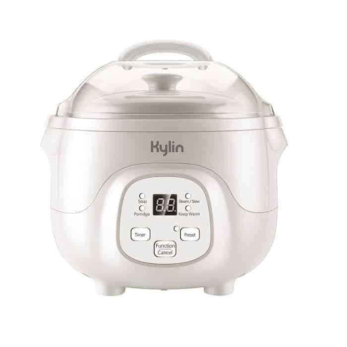 Buy Kylin Electric Multi-Stew cooker 0.7L AU-K1007 - White discounted | Products On Sale Australia