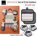 Buy Ladelle Intrinsic Grey Set of 2 Pot Holders 21 x 21 cm discounted | Products On Sale Australia