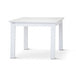 Buy Laelia Dining Table 220cm Solid Acacia Timber Wood Coastal Furniture - White discounted | Products On Sale Australia