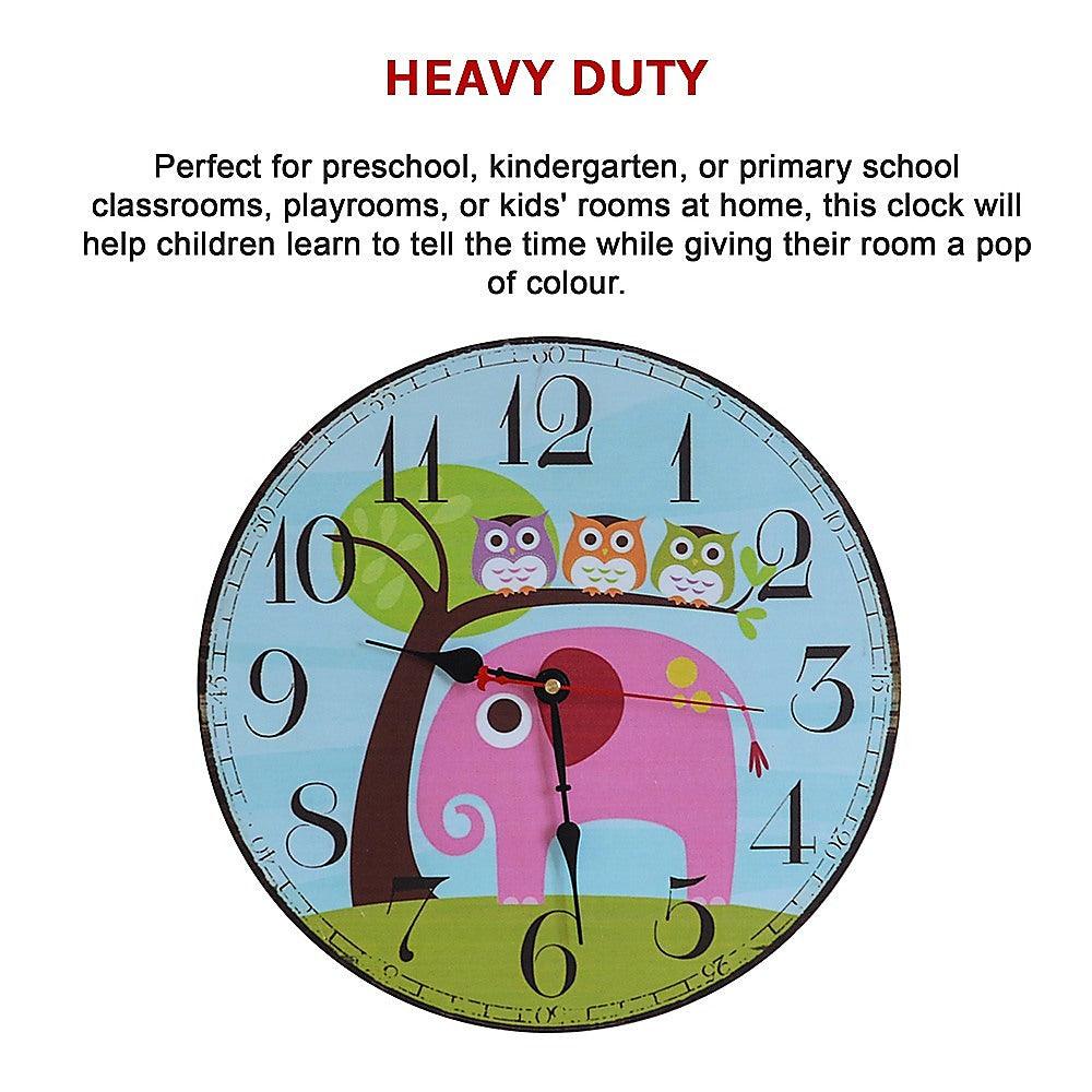 Buy Large Kids Wall Clock discounted | Products On Sale Australia