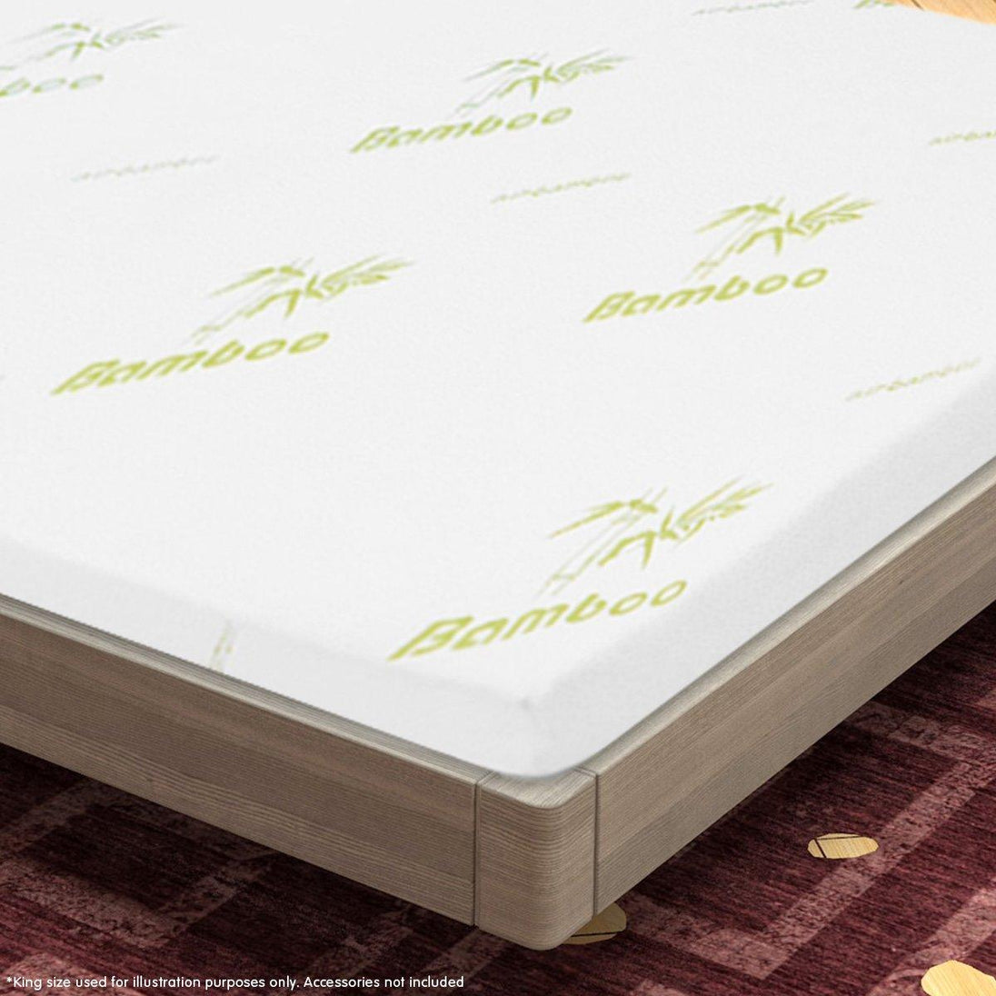 Buy Laura Hill Cool Gel Memory Foam Mattress Topper - King discounted | Products On Sale Australia