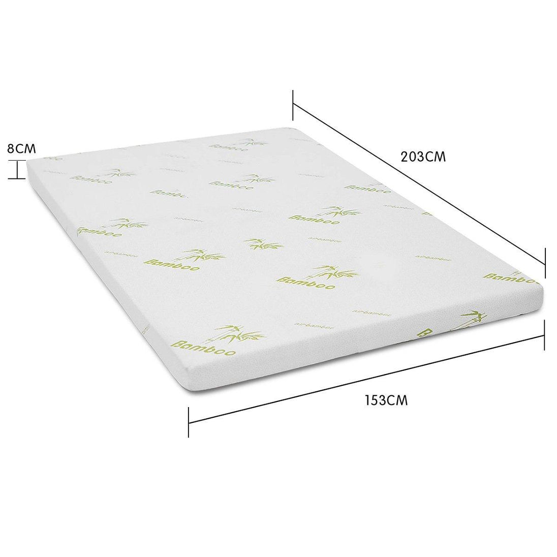 Buy Laura Hill Cool Gel Memory Foam Mattress Topper - Queen discounted | Products On Sale Australia