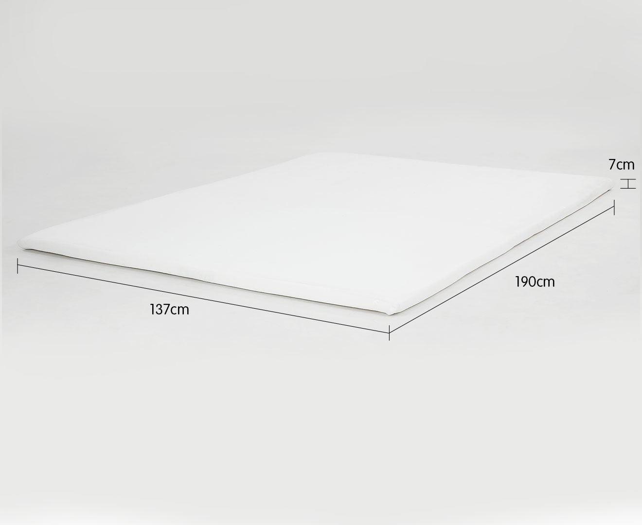 Buy Laura Hill High Density Mattress Foam Topper 7cm - Double discounted | Products On Sale Australia