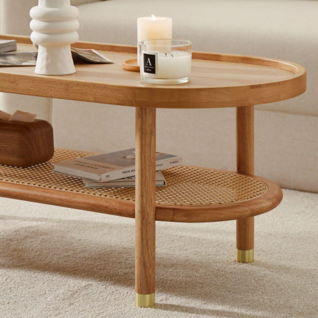 Buy Lauren Natural Coffee Table discounted | Products On Sale Australia