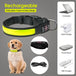 Buy LED Dog Cat Collar USB Rechargeable Nylon Glow Flashing Light Up Safety Puppy discounted | Products On Sale Australia