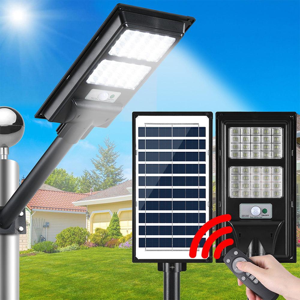 Buy Leier 160 LED Solar Street Light Flood Motion Sensor Remote discounted | Products On Sale Australia