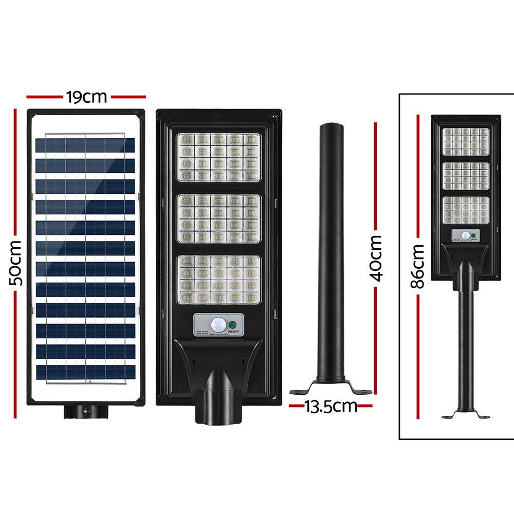 Buy Leier 240 LED Solar Street Light Flood Motion Sensor Remote discounted | Products On Sale Australia