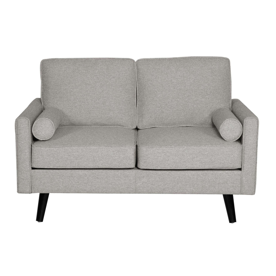 Buy Lexi 2 + 2.5 Seater Sofa Set Fabric Uplholstered Lounge Couch - Light Grey discounted | Products On Sale Australia