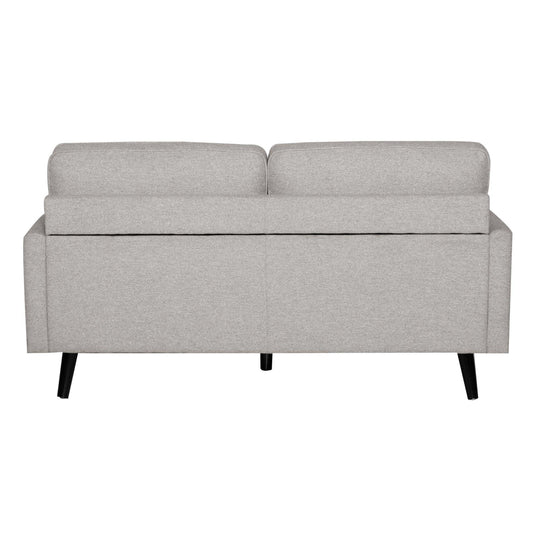 Buy Lexi 2.5 Seater Sofa Fabric Uplholstered Lounge Couch - Light Grey discounted | Products On Sale Australia