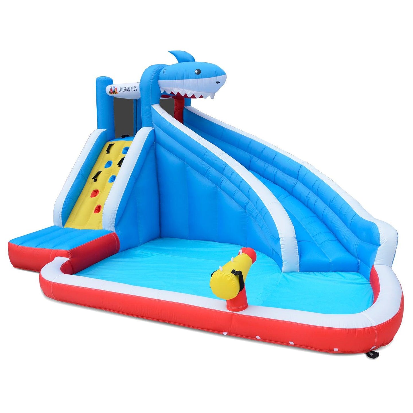 Buy Lifespan Kids Sharky Slide & Splash Inflatable discounted | Products On Sale Australia