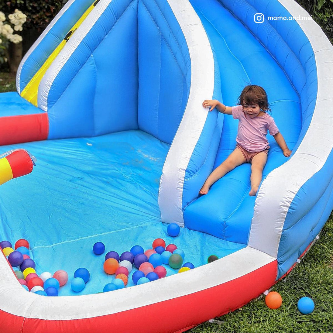 Buy Lifespan Kids Sharky Slide & Splash Inflatable discounted | Products On Sale Australia