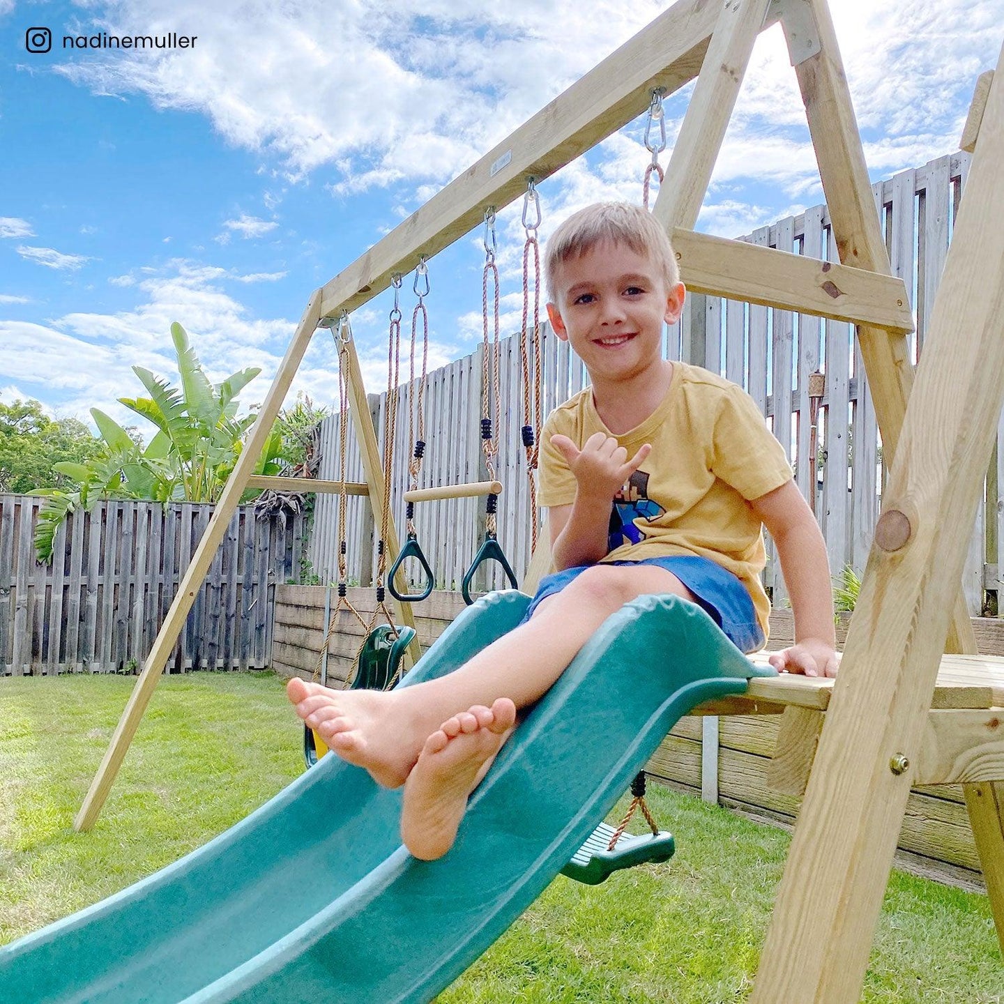 Buy Lifespan Kids Winston 4 Station Swing & Slide discounted | Products On Sale Australia