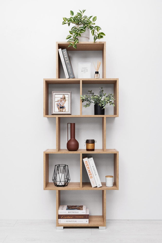 Buy LISBON DISPLAY SHELF - NATURAL OAK discounted | Products On Sale Australia