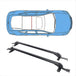 Buy Lockable Aluminium Car Roof Rack Bars Without Rail Anti Theft Luggage Carrier discounted | Products On Sale Australia