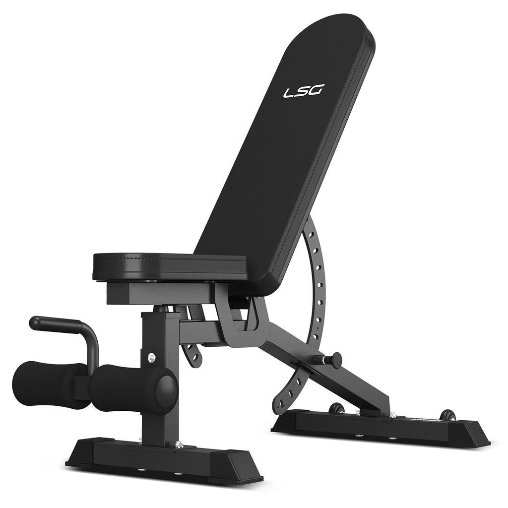 Buy LSG GRK100 with FID Bench and 90kg Olympic Bars and Tri-Grip Weights discounted | Products On Sale Australia