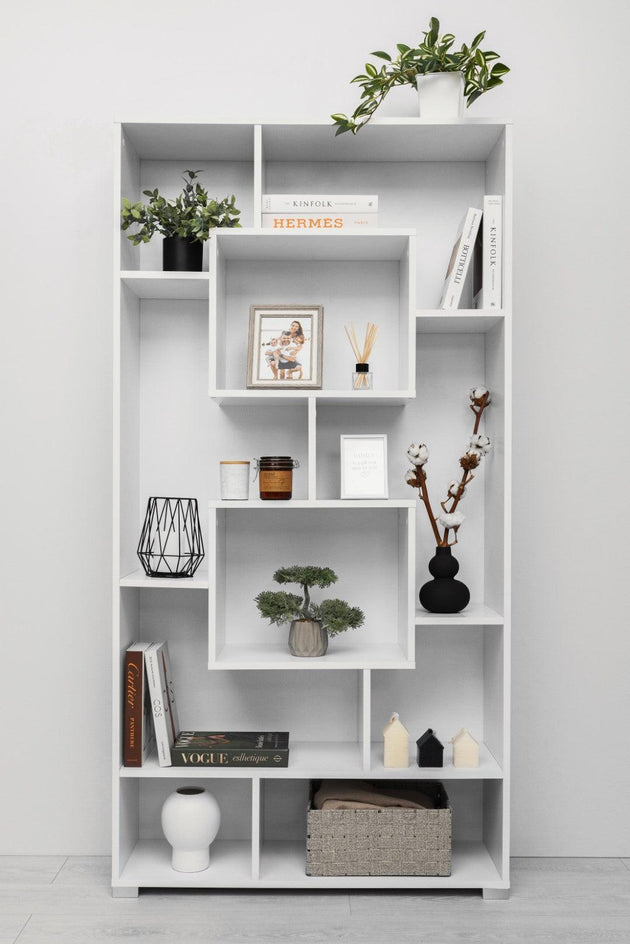 Buy MALAGA DISPLAY SHELF - WHITE discounted | Products On Sale Australia