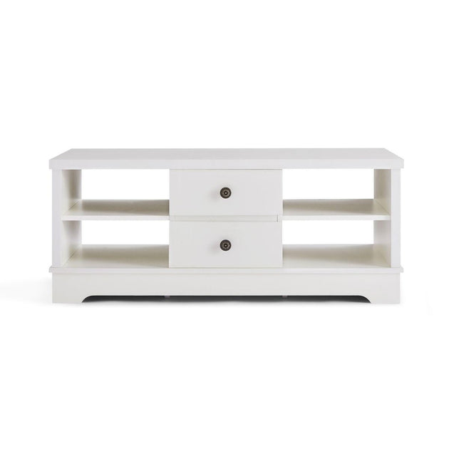 Margaux White Coastal Style Coffee Table with Drawers Products On Sale Australia | Furniture > Living Room Category