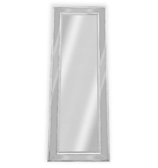 Buy Medium White Beaded Framed Mirror - 70cm x 170cm discounted | Products On Sale Australia