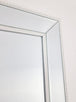 Buy Medium White Beaded Framed Mirror - 70cm x 170cm discounted | Products On Sale Australia