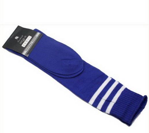 Buy Mens Womens Sports Breathable Tube Long High Socks Knee Warm Casual Footy Soccer, Blue | Products On Sale Australia