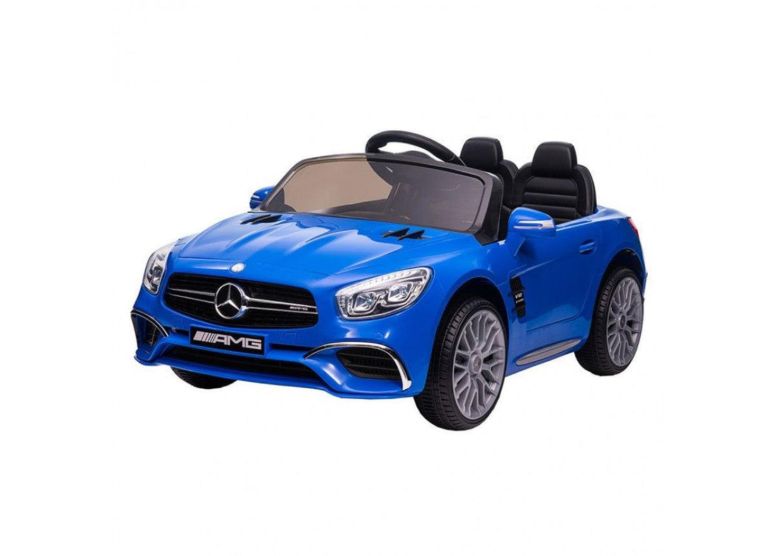 Buy Mercedes SL65 AMG Kids 12v Electric Ride On - Blue discounted | Products On Sale Australia