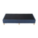 Buy Metal Bed Frame Mattress Foundation Blue – Double discounted | Products On Sale Australia