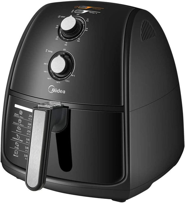 Buy Midea 4L 1500W Multi-functional Air Fryer - Black discounted | Products On Sale Australia