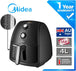 Buy Midea 4L 1500W Multi-functional Air Fryer - Black discounted | Products On Sale Australia