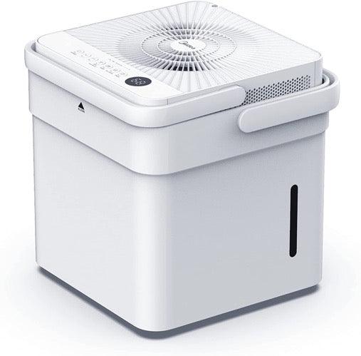 Buy Midea Cube dehumidifier with smart wi-fi, 12L tank for up to 20L per day dehumidification MDDM20 discounted | Products On Sale Australia