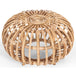 Buy Mimosa 64cm Rattan Round Side Sofa End Table - Natural discounted | Products On Sale Australia