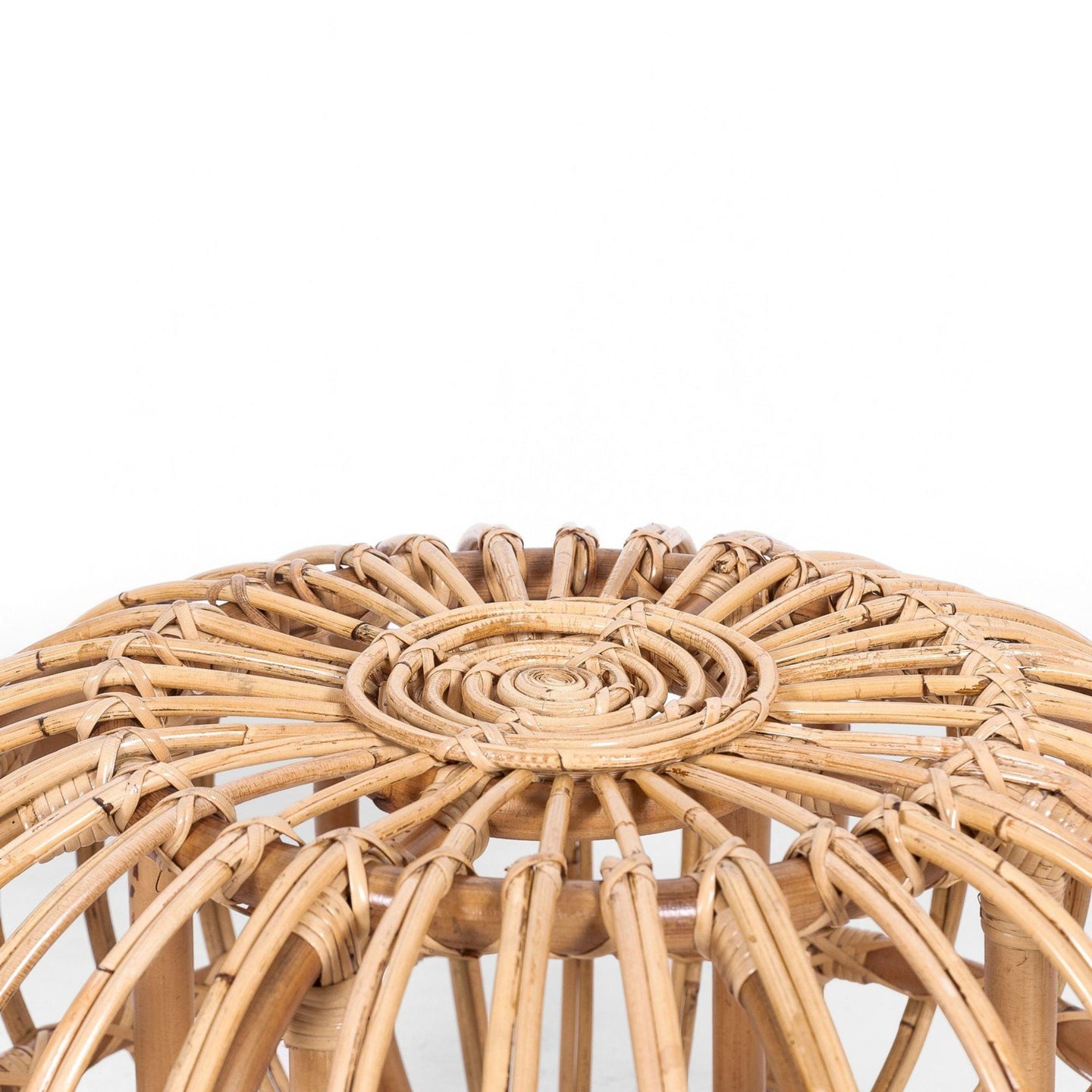 Buy Mimosa 64cm Rattan Round Side Sofa End Table - Natural discounted | Products On Sale Australia