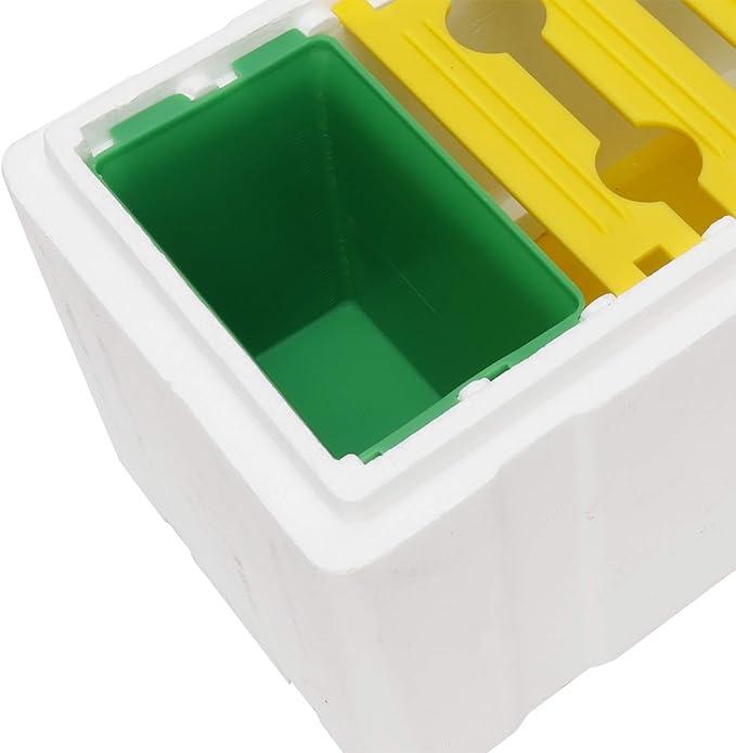 Buy Mini Mating Box Queen Bee Rearing Plastic Styrene Foam Hive Harvest Copulation discounted | Products On Sale Australia