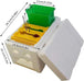 Buy Mini Mating Box Queen Bee Rearing Plastic Styrene Foam Hive Harvest Copulation discounted | Products On Sale Australia