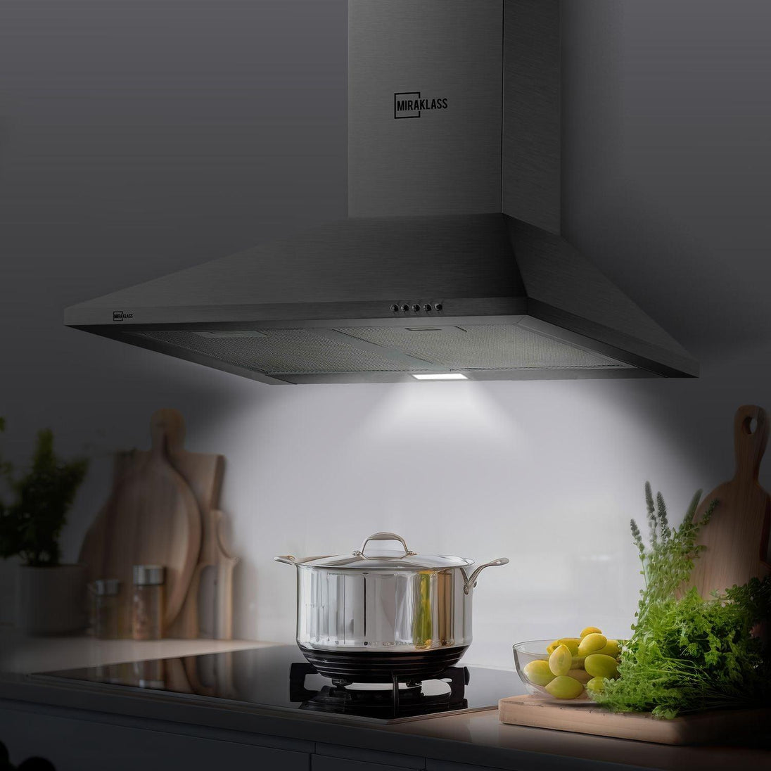 Buy MIRAKLASS Pyramid Rangehood 60cm discounted | Products On Sale Australia