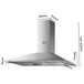 Buy MIRAKLASS Pyramid Rangehood 90cm discounted | Products On Sale Australia