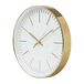 Buy Modern Wall Clock Silent Non-Ticking Quartz Battery Operated Gold discounted | Products On Sale Australia