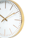 Buy Modern Wall Clock Silent Non-Ticking Quartz Battery Operated Gold discounted | Products On Sale Australia