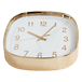 Buy Modern Wall Clock Silent Non-Ticking Quartz Battery Operated Gold discounted | Products On Sale Australia