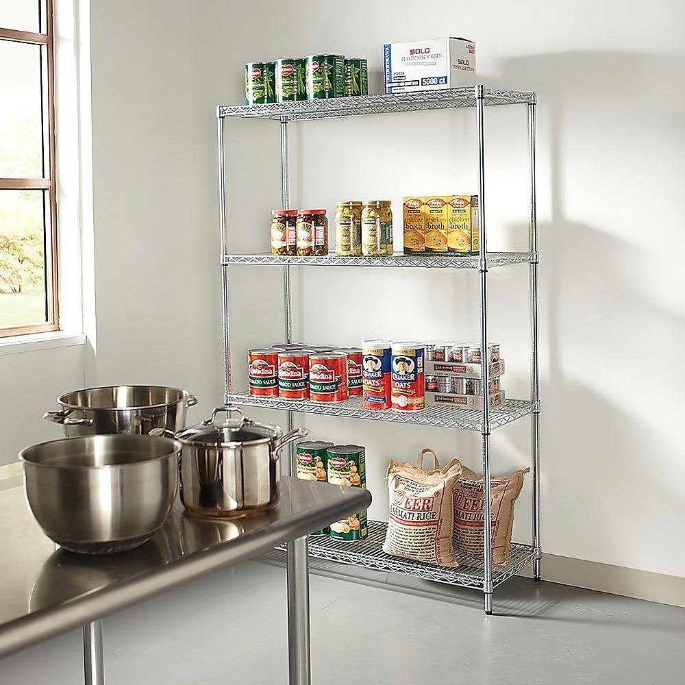 Buy Modular Wire Storage Shelf 900 x 450 x 1800mm Steel Shelving discounted | Products On Sale Australia