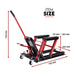 Buy Motorcycle 680kg Bike Lift Stand Jack Hoist Atv Hydraulic Super Low Profile discounted | Products On Sale Australia