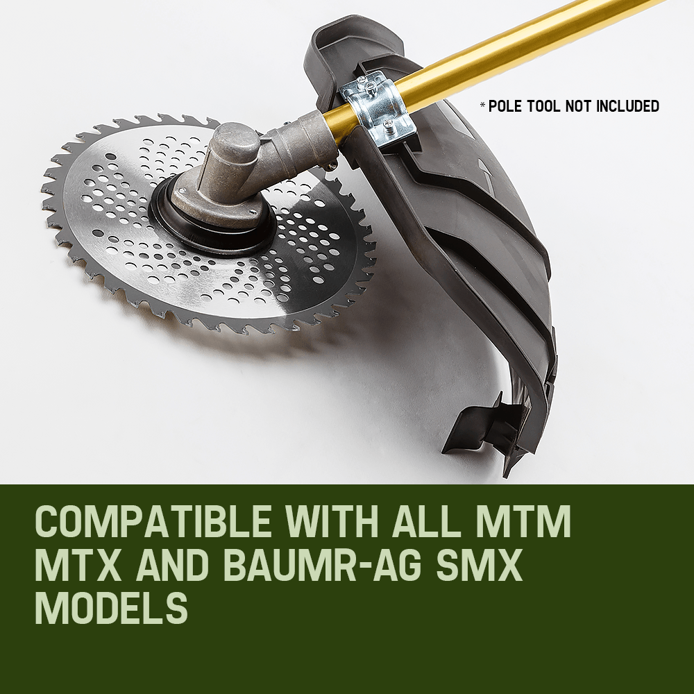 Buy MTM 5x Carbide Tipped 40 Tooth Brush Cutter Blade Whipper Snipper Brushcutter discounted | Products On Sale Australia