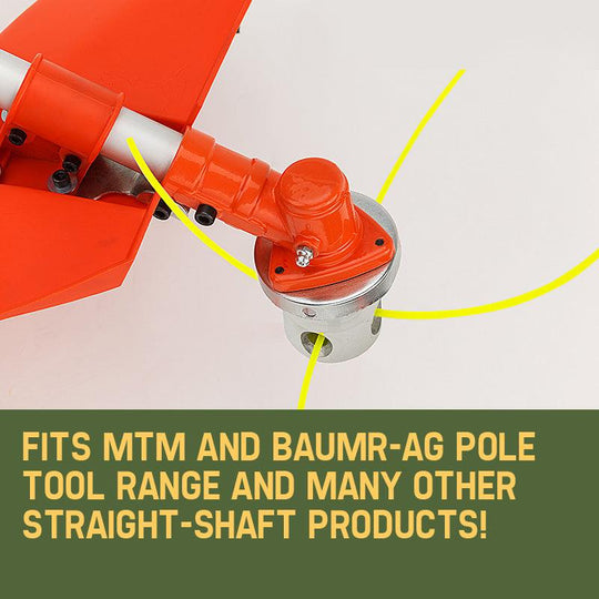 Buy MTM Trimmer Head 4 Line Nylon Alloy Whipper Snipper Brush Cutter Brushcutter discounted | Products On Sale Australia