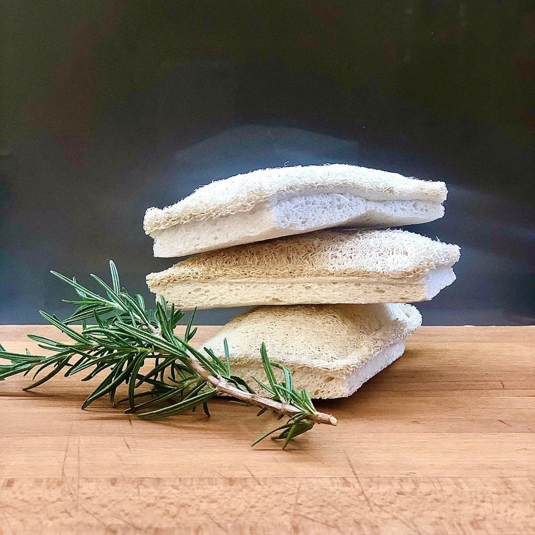 Buy Natural Loofah Cellulose Sponges (Pack of 3) | Eco Cleaning discounted | Products On Sale Australia