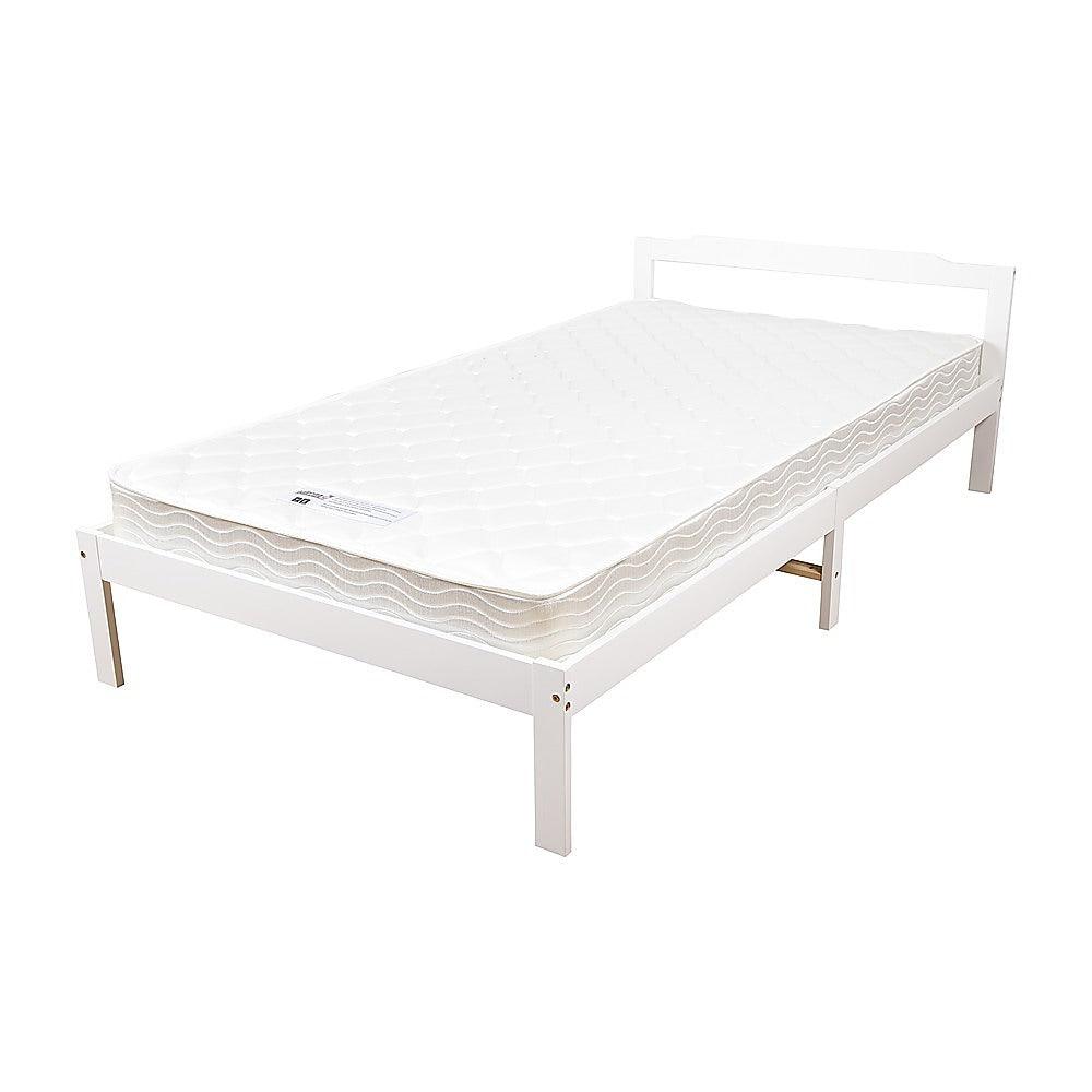 Buy Natural Wooden Bed Frame Home Furniture discounted | Products On Sale Australia